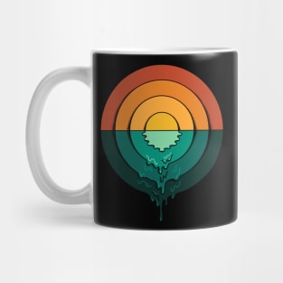 circle landscape Mug